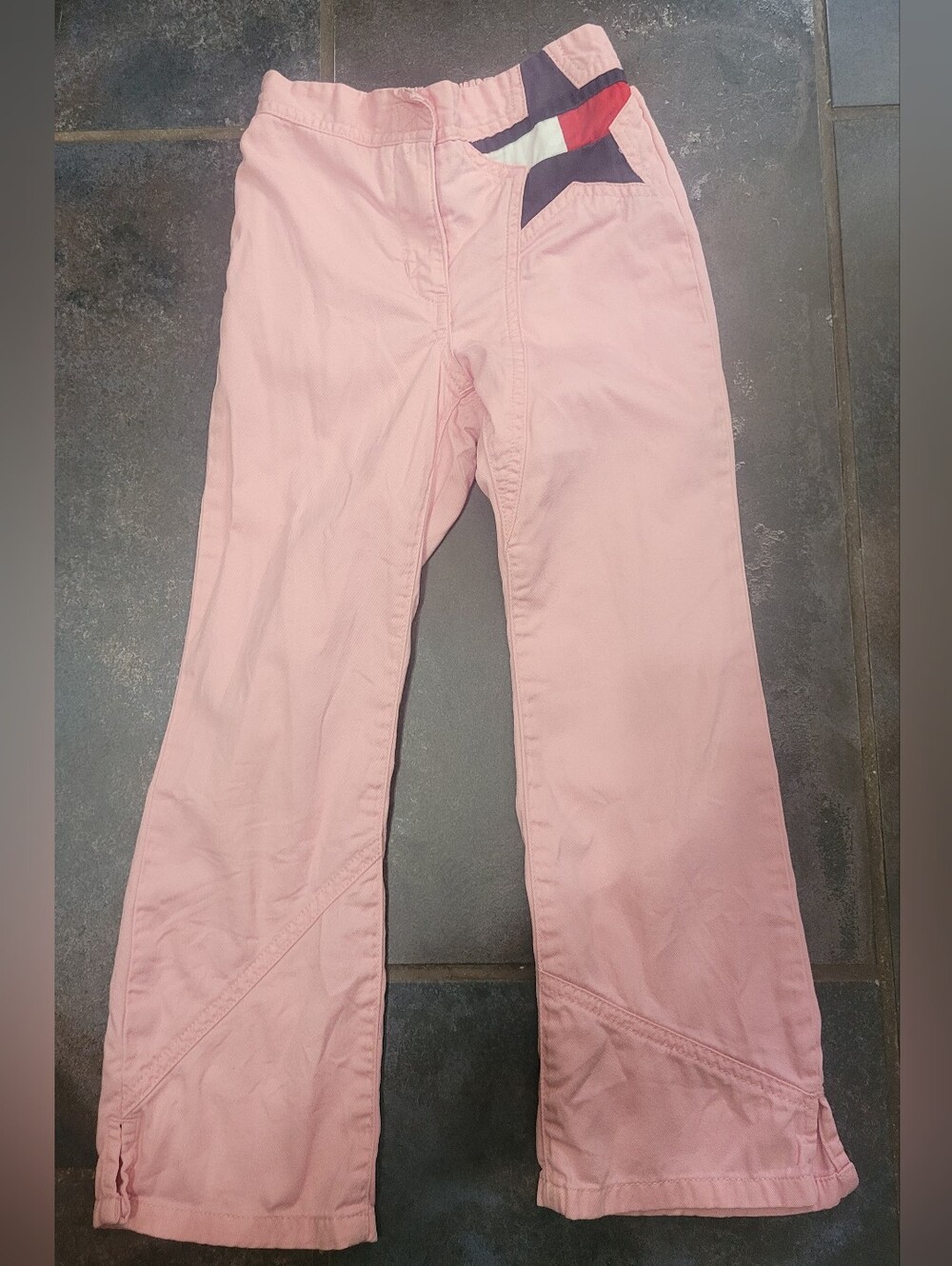 Tommy Hilfiger kids' flare pants 100% Cotton Size 5 Girls
